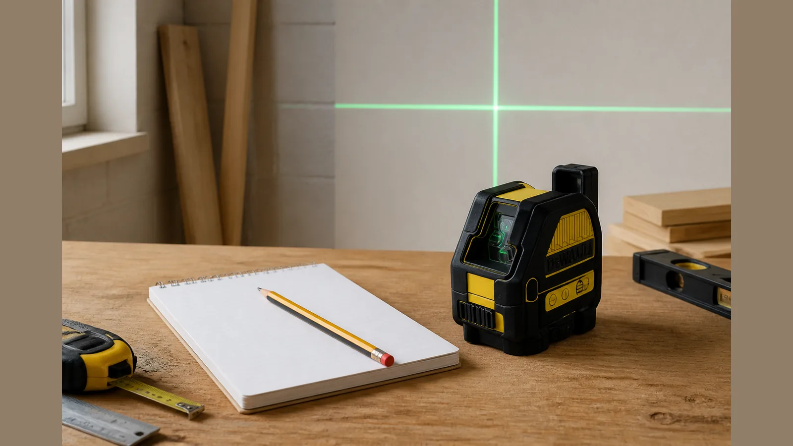 UK guide visual for checklist before buying green laser level UK