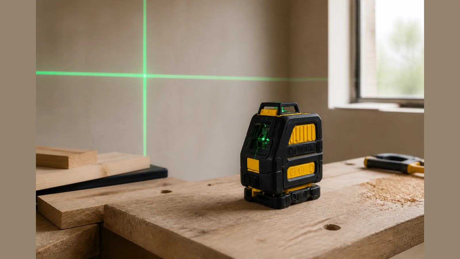 UK guide visual for green laser level UK buy
